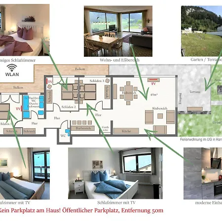 Haus Taelerblick Appartement